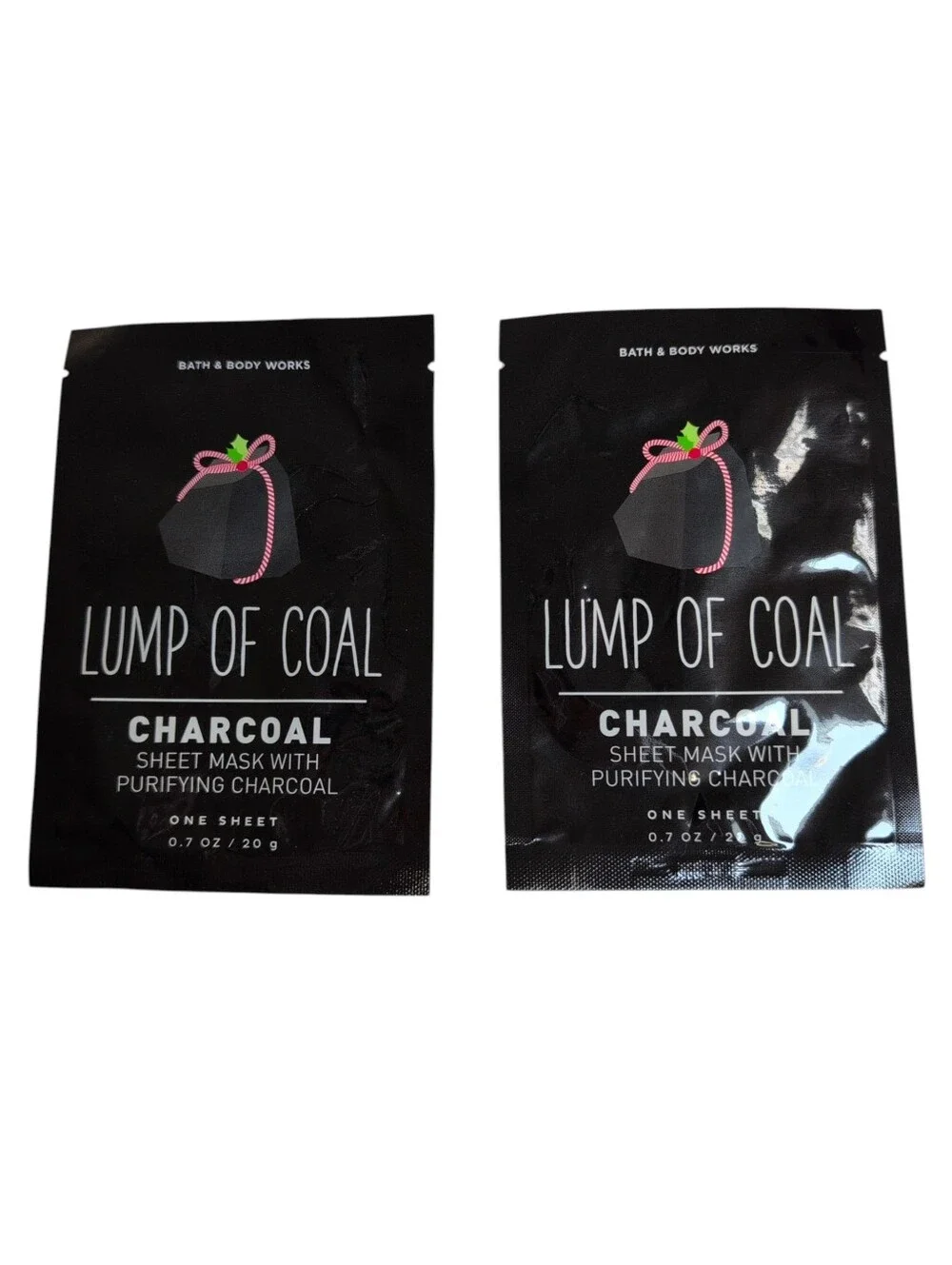 2 BATH & BODY WORKS Charcoal Sheet Masks
